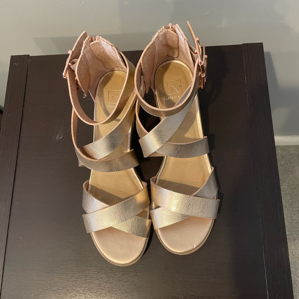 Material Girl Wedge Sandal